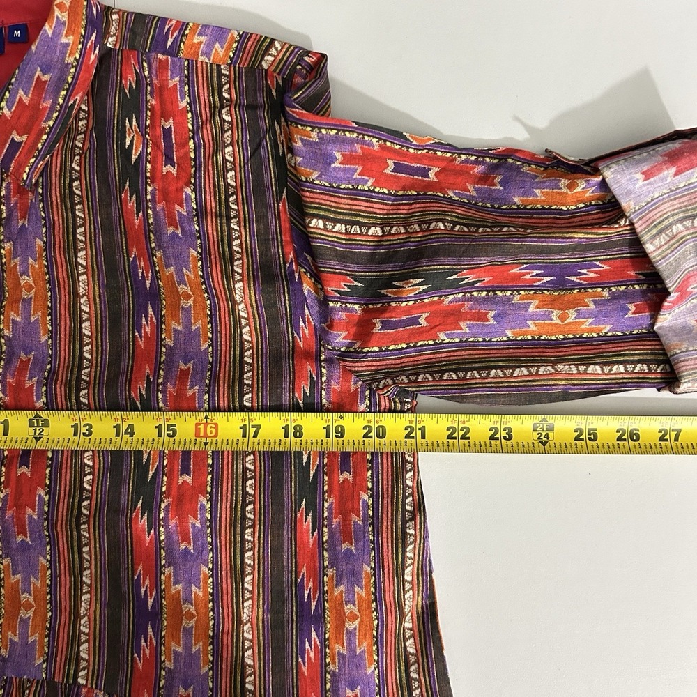 Ro's Garden Dress Mini‎ Multicolor Cotton Size M - Picture 13 of 15